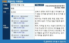 [리얼타임 아파트]종암동 종암아이파크1차아파트, 실거래가 4억 2,400만원 매매 완료