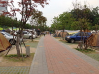 광교호수공원 가족 캠핑장