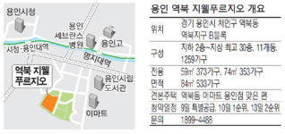 [분양현장 NOW] 용인 역북 지웰푸르지오
