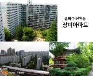[실시간 거래현황]한강 프리미엄 기대...신천동 장미아파트, 재건축 시동 걸다