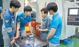 광주전자공고, 원하는 기업서 1241시간 직업교육