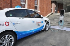 르노삼성자동차, 대구에 전기 택시 SM3 Z.E. 공급