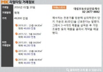 [실시간 거래]뛰어난 교통환경과 주거인프라 `신도림대림1,2차`, 84.95㎡ 매매 4.9억 원 거래완료