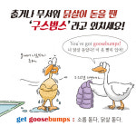 [미국식 표현이 쏙쏙 FUNglish] 춥거나 무서워 닭살이 돋을 땐 `구스범스`라고 외치세요!