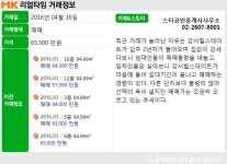 [실시간 거래]마곡지구 인접한 `강서힐스테이트`, 매매 6억 5,500만원 거래완료