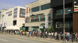 착한분양가=분양성공 여지없네 안성 공도 새 아파트 `인산인해`