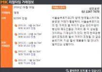 [실시간 거래]금호동4가 서울숲푸르지오2차, 뛰어난 한강 조망권으로 인기