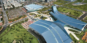 킨텍스, 박람회장 냉난방에 빗물·태양광 활용