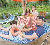 물놀이와 BBQ를 한번에…패밀리존 떴다