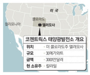 한전, 美 태양광발전소 인수…콜로라도 코젠트릭스 발전 3천만달러에