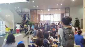 신한, 울산 `학성 파크디아채` 모델하우스 방문객 북적