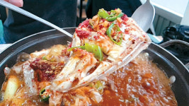 [우리시장 최고 맛집] 제주도 모슬포항, 해성이용원 옆 `물꾸럭식당`
