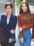 [포토] 지연-소연, 묘하게 닮은 포즈