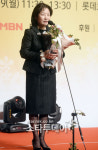 [포토]정현숙, 공로상 감사해요~