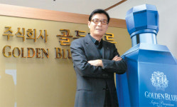 박용수 골든블루 회장 원액 국산화로 `코리안 위스키` 꿈꿔요