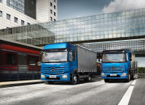 2017 다임러 트럭 뉴 아테고 출시, 299마력의 동급 최고 출력