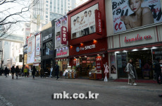 [포토]유커 사라진 명동거리 