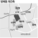 꼬이는 방배5구역 재건축 시공사 선정