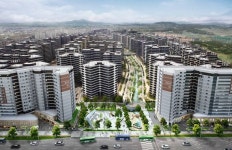 수원아이파크시티5차 주상복합, 지난달 입주 시작