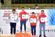 홍진표, 충남도지사배 2관왕