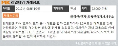 명품 학군 역삼동, `역삼2차아이파크` 최근 전세가는?