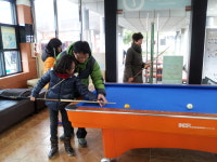 고속도로 휴게소에 ‘무료 당구장’이?