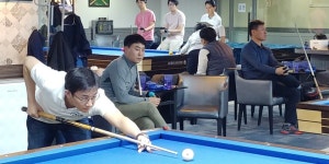 직장 당구 최고수는 바로 나! [MK포토] 