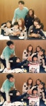 대박이 3번째 생일 이동국♥이수진, 오남매와 가족사진