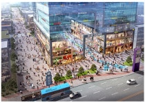 중정설계 적용 ‘명지블루스퀘어’ 상업시설 분양