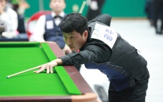 [강진청자당구]‘부친상’ 정영화‧임윤미 부부 男女포켓볼 정상