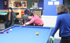 [여성전용당구장 르포]당구치다 짜장면 시켜 먹어요. 호호