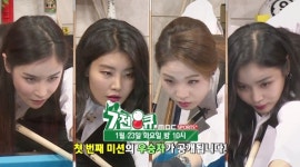 ‘7전 8큐’ 조정민, 미모도 당구실력도 다크호스...신수지 긴장했다