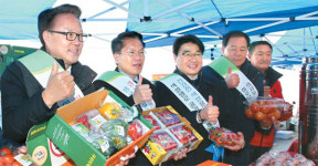 [포토] 경남 대표 농산물 여기 있어요