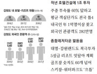 강원도 호텔 객실수 부산에 육박…레저·관광도시로 뜬다