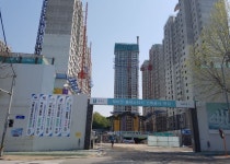 강남구 개포 재건축 아파트 `래미안블레스티지` 공정률 63% 돌파