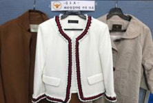 보세 옷 해외명품으로 속여 판매…`라벨갈이` 일당 검거