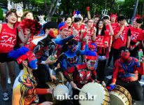 [포토]영동대로 월드컵 응원전 벌써 뜨겁게! 