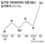 보유세 무덤덤? 압구정 구현대 신고가