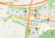  주거상권 수요 기대, 운중동 산운마을12단지 1층 상가 4억4500만원에 매매 완료