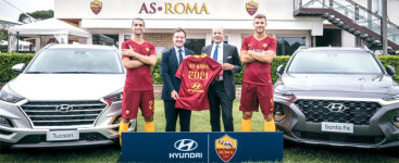 [포토] 현대차, AS로마 후원