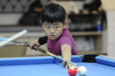당구계 깜짝 놀라게한 ‘8살 포켓볼 신동’