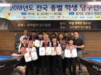 김도헌 ‘학생당구선수권’ 고등부 3쿠션 우승