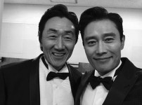 이병헌X허준호, 15년만 다정 투샷…”’올인’ 인연”