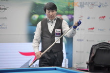 ‘3쿠션 3위’ 신남호 “축하 플래카드 달아준답니다”