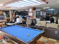 “학교 등 공공기관서도 당구테이블 많이 찾죠”