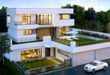 블루홈씨앤디, 단독형 타운하우스 ‘코트야드 블루’ 모델하우스 개관