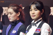 스롱피아비 `사상 첫` 세계女3쿠션 톱3 진입…김보미 5위