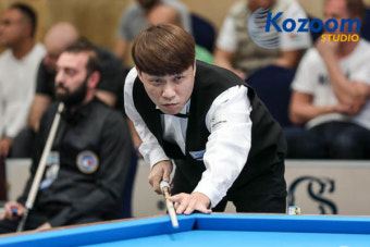 조재호 김행직 16강…허정한 최성원 탈락[후루가다3쿠션W]