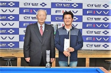 최종현 동호인, ‘김용석배 전국 3쿠션대회’ 우승