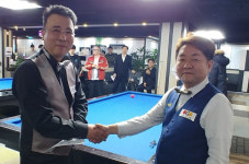 정보윤, 고양연맹 3쿠션 평가전 우승